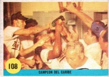 1970 Ovenca Venezuelan #108 Campeon del Caribe Front