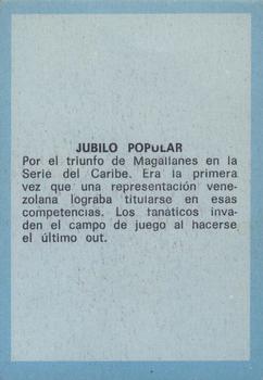 1970 Ovenca Venezuelan #109 Jublio Popular Back