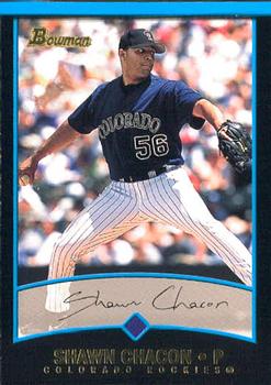 2001 Bowman Draft Picks & Prospects #BDP38 Shawn Chacon Front