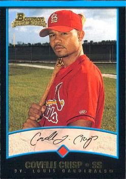 2001 Bowman Draft Picks & Prospects #BDP49 Coco Crisp Front