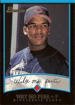 2001 Bowman Draft Picks & Prospects #BDP79 Wily Mo Pena Front