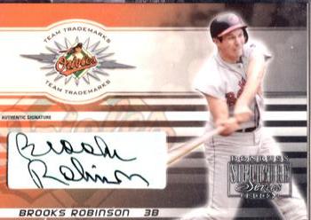 2003 Donruss Signature - Team Trademarks Autographs #TT-5 Brooks Robinson Front