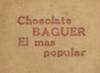 1930 Baguer Chocolate #NNO Dave Bancroft Back
