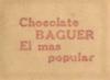 1930 Baguer Chocolate #NNO Red Faber Back