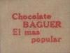 1930 Baguer Chocolate #NNO Frankie Frisch Back
