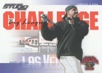 2003 Donruss Studio - Big League Challenge #BLC-42 Barry Bonds Front