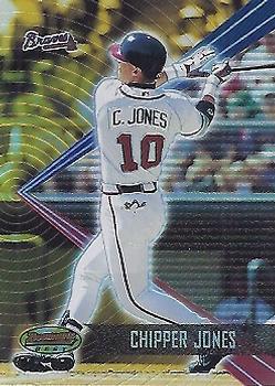 2001 Bowman's Best #8 Chipper Jones Front