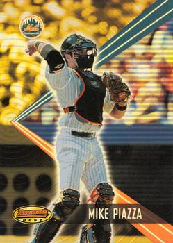 2001 Bowman's Best #21 Mike Piazza Front
