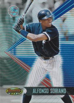 2001 Bowman's Best #124 Alfonso Soriano Front