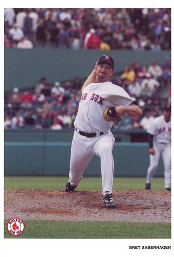 2000 Boston Red Sox #NNO Bret Saberhagen Front