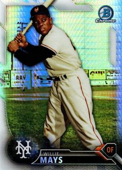 2016 Bowman National Refractors #BNR-46 Willie Mays Front
