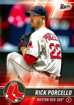 2017 Topps Bunt #105 Rick Porcello Front