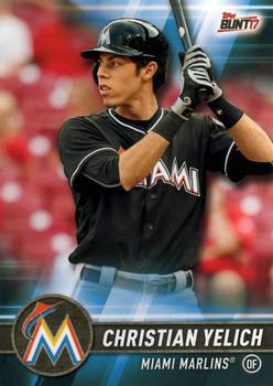 2017 Topps Bunt #148 Christian Yelich Front
