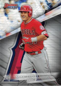 2016 Bowman's Best - Refractor #1 Mike Trout Front