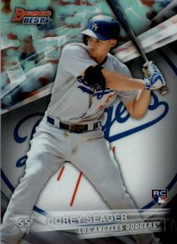 2016 Bowman's Best - Refractor #25 Corey Seager Front