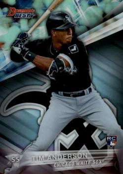2016 Bowman's Best - Refractor #42 Tim Anderson Front
