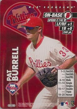 2001 MLB Showdown Unlimited - Demo Pack #325/462 Pat Burrell Front