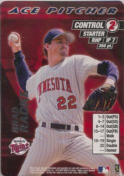 2001 MLB Showdown Unlimited - Ace Pitcher #NNO Brad Radke Front