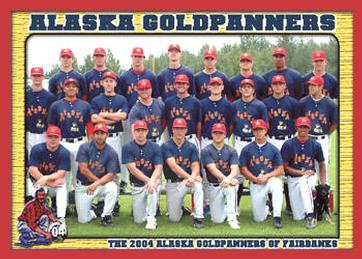2004 Alaska Goldpanners #1 Team Checklist Front