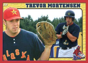 2004 Alaska Goldpanners #6 Trevor Mortensen Front