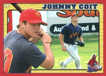 2004 Alaska Goldpanners #16 Johnny Coit Front