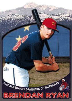 2006 Alaska Goldpanners #16 Brendan Ryan Front
