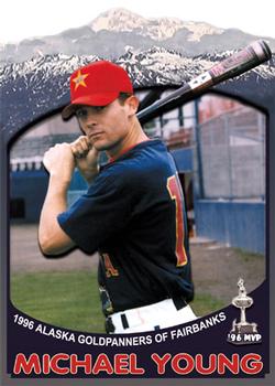 2006 Alaska Goldpanners #17 Michael Young Front