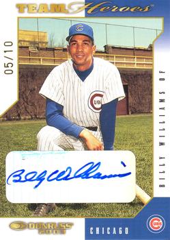 2003 Donruss Team Heroes - Autographs #118 Billy Williams Front