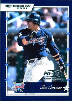 2001 Donruss #11 Jose Canseco Front