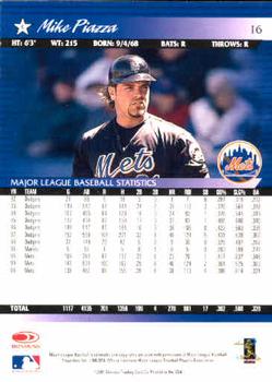 2001 Donruss #16 Mike Piazza Back