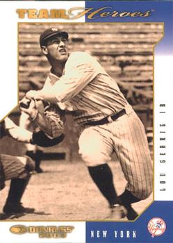 2003 Donruss Team Heroes - Glossy #336 Lou Gehrig Front