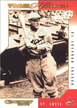 2003 Donruss Team Heroes - Glossy #484 Rogers Hornsby Front
