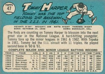 2014 Topps Heritage - 50th Anniversary Buybacks #47 Tommy Harper Back