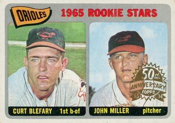 2014 Topps Heritage - 50th Anniversary Buybacks #49 Orioles 1965 Rookie Stars - Blefary / J. Miller Front