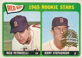 2014 Topps Heritage - 50th Anniversary Buybacks #74 Red Sox 1965 Rookie Stars - Petrocelli / Stephenson Front