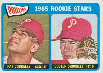 2014 Topps Heritage - 50th Anniversary Buybacks #107 Phillies 1965 Rookie Stars-Corrales / Shockley) Front