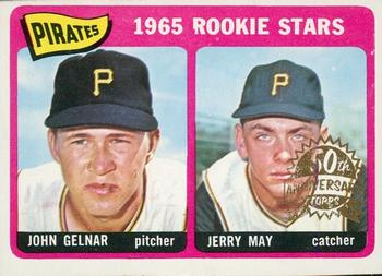 2014 Topps Heritage - 50th Anniversary Buybacks #143 Pirates 1965 Rookie Stars - Gelnar / J. May Front