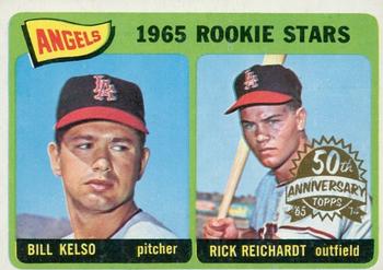 2014 Topps Heritage - 50th Anniversary Buybacks #194 Angels 1965 Rookie Stars - Kelso / Reichardt Front