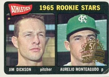 2014 Topps Heritage - 50th Anniversary Buybacks #286 Athletics 1965 Rookie Stars - Dickson / Monteagudo Front