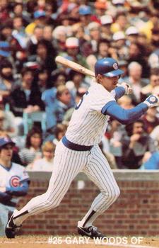 1984 7-Up Chicago Cubs #NNO Gary Woods Front