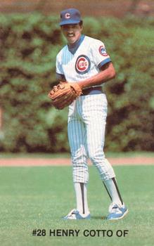1984 7-Up Chicago Cubs #NNO Henry Cotto Front