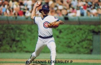 1984 7-Up Chicago Cubs #NNO Dennis Eckersley Front