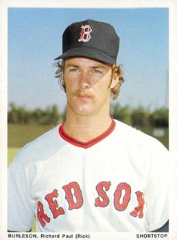 1974 Boston Red Sox Yearbook Cards #NNO Rick Burleson Front