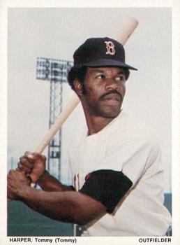 1974 Boston Red Sox Yearbook Cards #NNO Tommy Harper Front