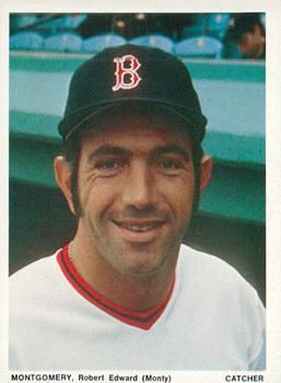 1974 Boston Red Sox Yearbook Cards #NNO Bob Montgomery Front