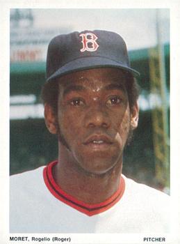 1974 Boston Red Sox Yearbook Cards #NNO Rogelio Moret Front
