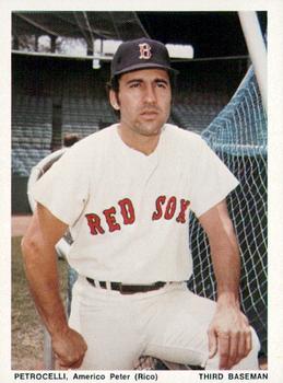 1974 Boston Red Sox Yearbook Cards #NNO Rico Petrocelli Front