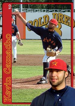 2007 Alaska Goldpanners #13 Kevin Camacho Front