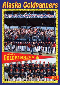 2008 Alaska Goldpanners #1 Team Photo Front