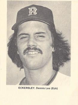 1979 Boston Red Sox Vendor Cards #NNO Dennis Eckersley Front